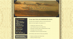 Desktop Screenshot of mlchurchofchrist.com